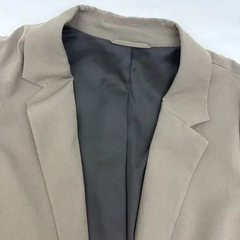 All Saints Aleida Lightweight Tri Blazer Olive Army Tarmac Green