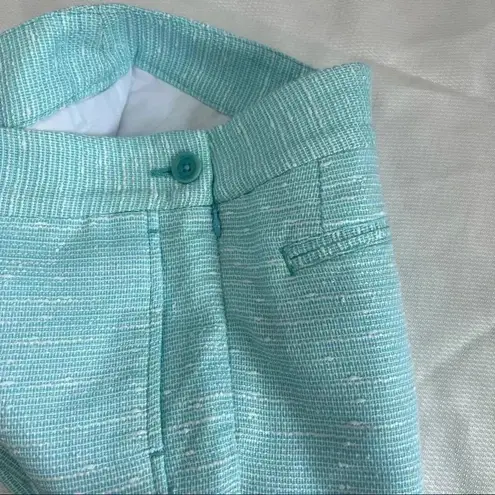 Lilly Pulitzer  Blue Sloane Tweed Textured Shorts Size 2