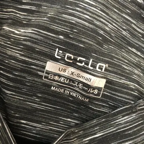 Tesla Womens Cropped Leggings Heathered Gray Size XS