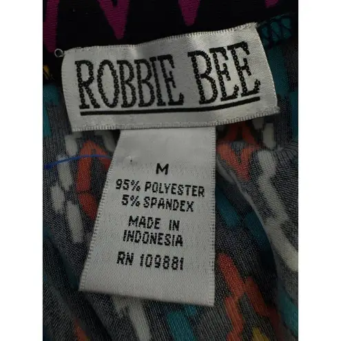 Robbie Bee Tribal Print Maxi Dress – Size M –