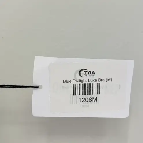 Zyia NWT Women’s Blue Twilight Luxe Sports Bra Size Medium