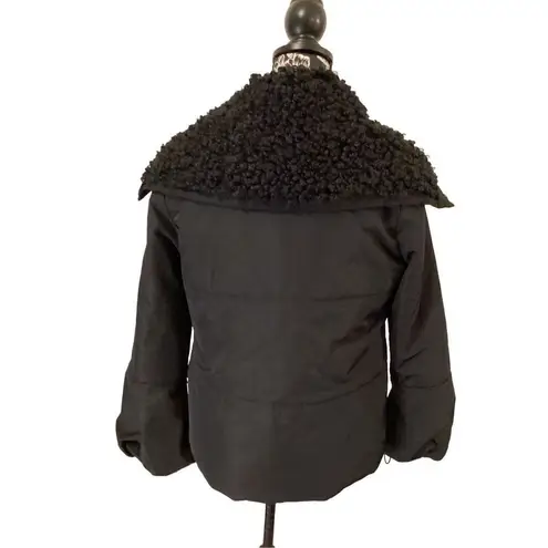 Simply Vera, Vera Wang Simply Vera Vera Wang Puffer Quilted Faux Fur Winter Coat Jacket Designer