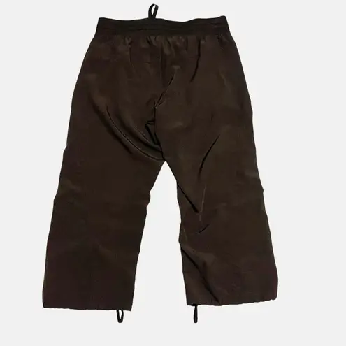 RBX Active Women's Pants Sz Small Woven Capri Activewear Workout Gym Running Black