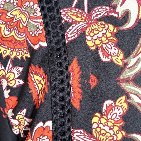 Takara Dress Womens Sz Small Floral Shift Prairie Hipster Boho Bohemian Festival