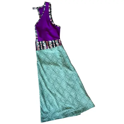 Marmot NWT Becca Dress Girls Large Clear Sky Frolic Bright Violet Sleeveless