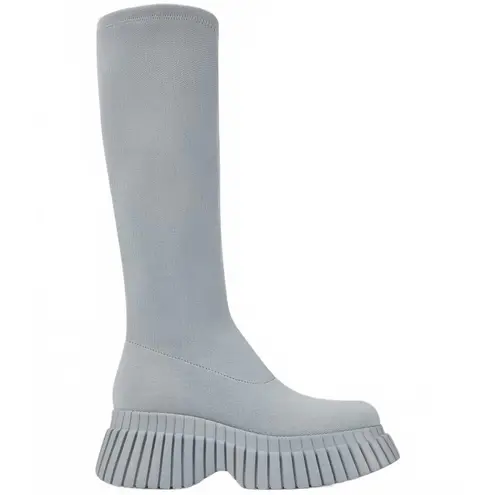 Camper BCN Tall Sock Boot Light Pastel Grey NWT Size 7 / 37 EU Gray