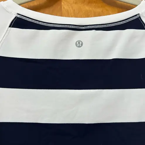 Lululemon  NAUTICAL STRIPED LONG SLEEVE TOP