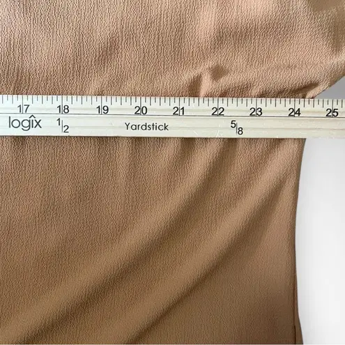 EMERY ROSE Women's Brown Tie Back Batwing Sleeve High