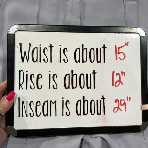 Diane Von Furstenberg DVF Size 10 Pleat Front Smoke Blue Crepe Trousers Straight