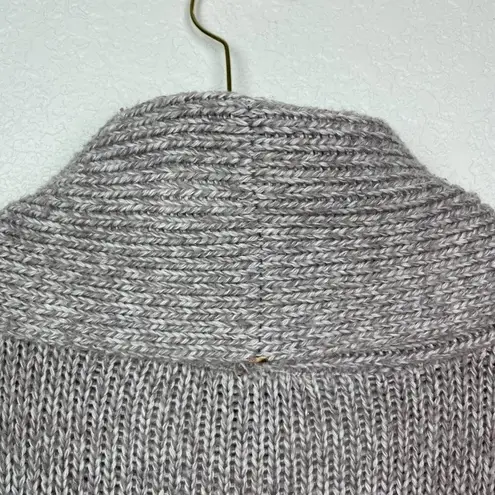 it's our time Taupe Tunic Length Button Down Cardigan Size S