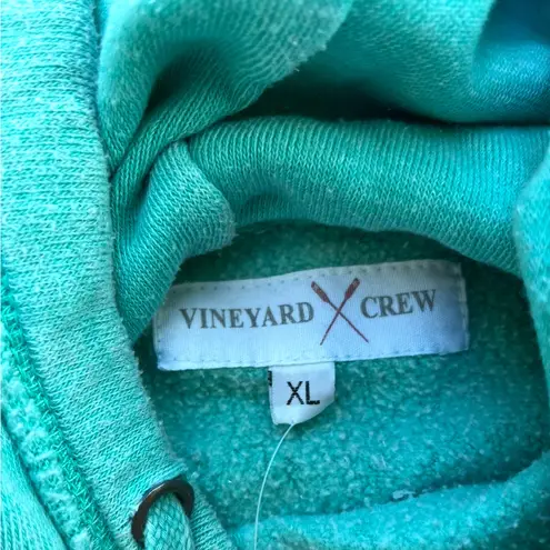 Old Orchard Beach Maine Hoodie Light Blue Size XL Nautical Coastal