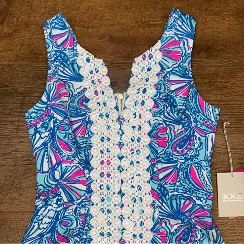 NEW Lilly Pulitzer for Target 20th Anniversary My Fans Paisley Shift Dress Pink Size 4