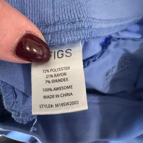 FIGS - Technical Collection Jogger Pants Light Blue Sz M