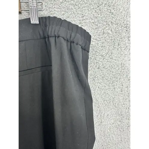 Elie Tahari Dress Pants Womens 22W Black Theora Straight Leg Career Classic NWT