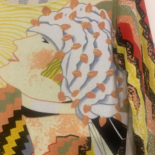 Roberta Freymann Roberta Fratelli Whimsycal Art Medium Blouse. 2659