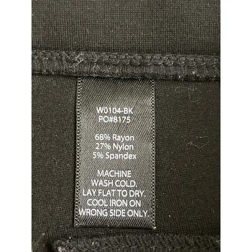 Betabrand  Dress Pant Yoga Pant | Bootcut (Black), size medium, MSRP $78