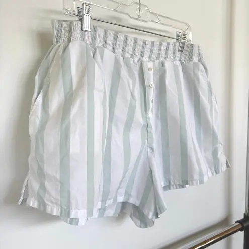 Abercrombie & Fitch  Relaxed Poplin PJ Pajama Boxer Shorts Sleep Elastic Waist XL - Image 3