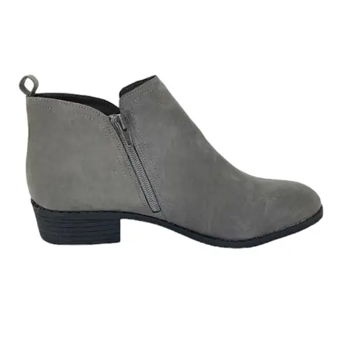 Sun + Stone Cadee Grey Ankle Booties 8.5 NIB Gray