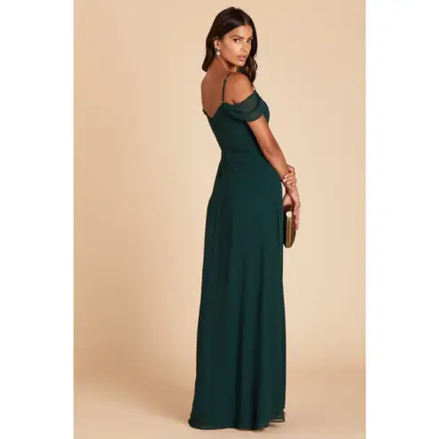 Birdy Grey Spence Convertible Dress In Chiffon Emerald