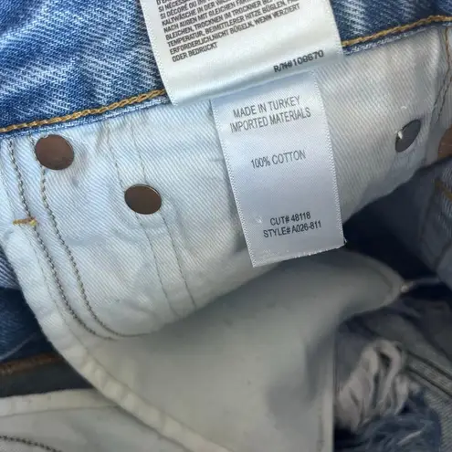 AGOLDE  Parker Cut Off Denim Shorts - Swap Meet - Size 23