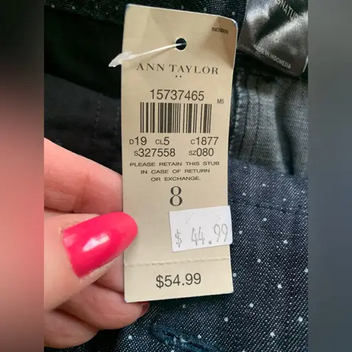 NWT Ann Taylor Factory Signature Fit Cotton Shorts Size 8