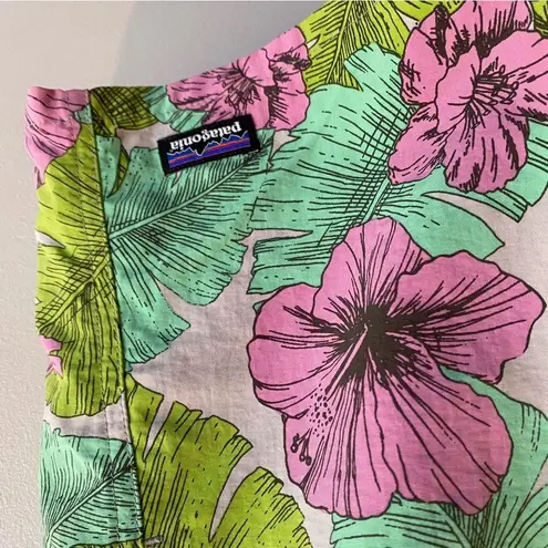 Patagonia  baggies Hawaiian floral print womens size medium new