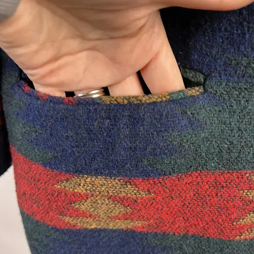 Vtg Westbound Sz L ? Blazer Jacket Southwest Aztec Print Pattern Single Button Size L