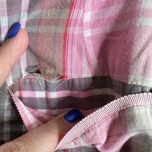 Golftini size 16 plaid skort Pink