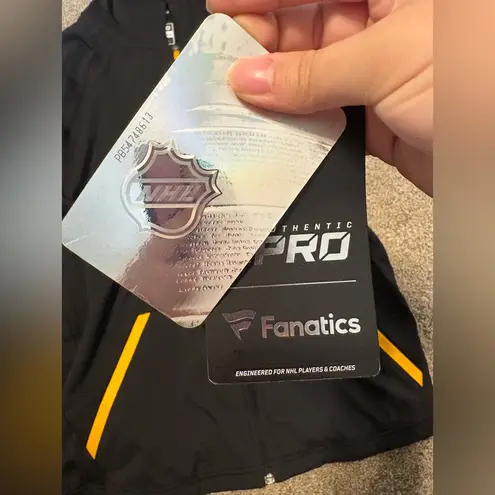 Fanatics () NWT NHL Pittsburgh Penguins Budlight Zip Up: Size XL