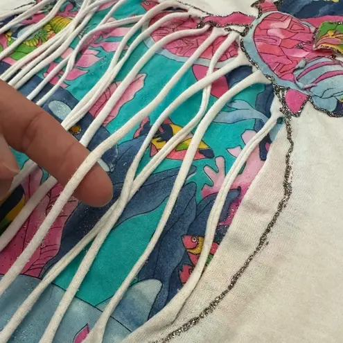 Vintage 90s Fish Ocean T