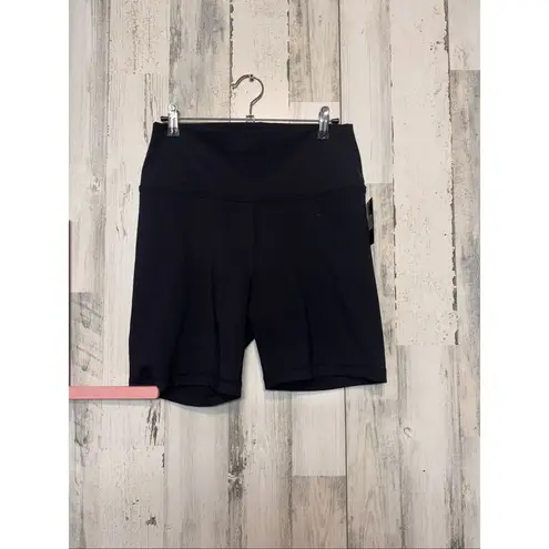 90 Degree by Reflex Interlock Everyday 7” Black Compression Biker Shorts XL