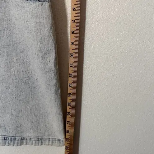 DG2 Diane Gilman Denim Mini Skirt Women 4 Light Wash A