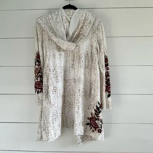 Karyn Seo Women’s Small Embroidered Handmade Open Cardigan Jacket