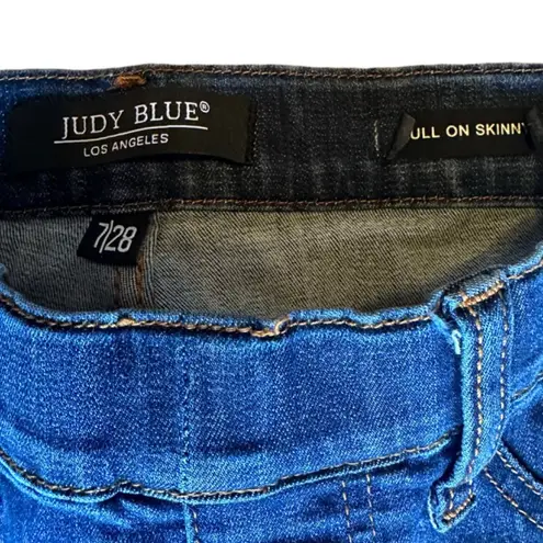 Judy Blue  Kingsport High Rise Skinny Pull On Jegging Jeans Sz 7/28