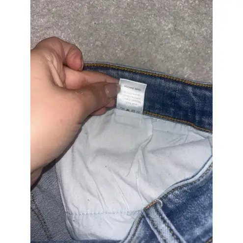 Judy Blue Jeans Women's 18w Rainbow Skies Paint Splatter Boyfriend Fit Grunge