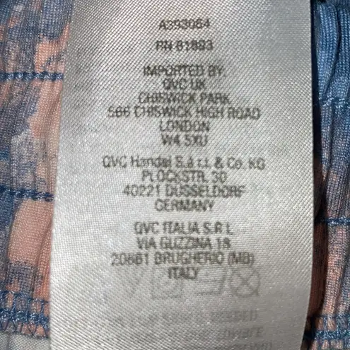 ANY BODY joggers lightweight elastic waistband drawstring pink blue NEW size M Size M