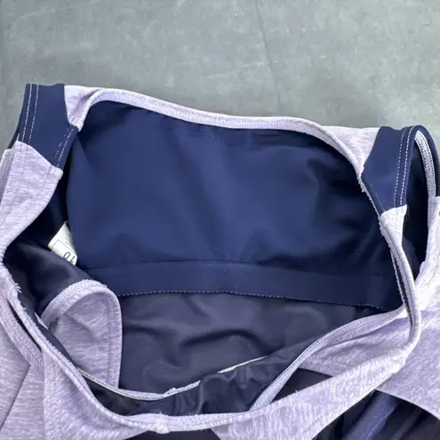 TYR Women's Maxifit Splice Swimsuit Size 10 Purple Dark Blue One Piece Durafast