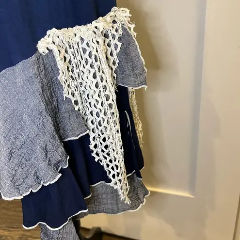 Lily Women's Swim Coverup Size L Blue Size L