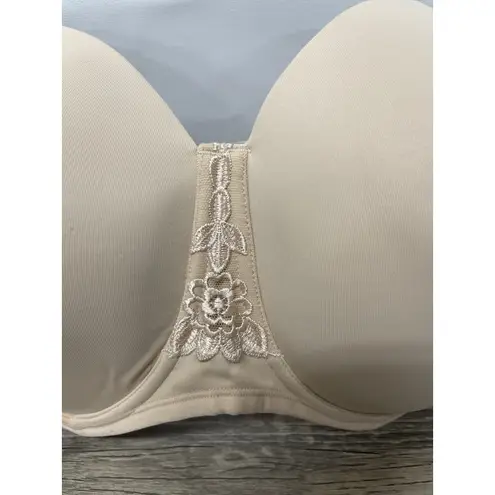Vanity Fair Beauty Back Strapless Bra 36G Rose Beige Style 74380 NEW Convertible