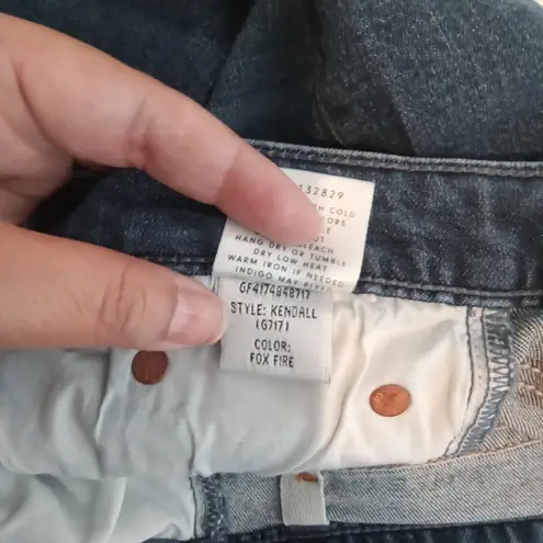 GRLFRND Kendal Distressed n Raw Hem women jeans color fox fire size 32