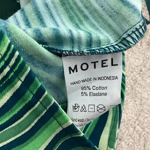 Motel Rocks  Ima Ripple Mini Skirt Size Medium