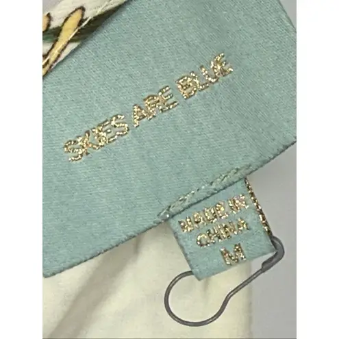 Skies Are Blue floral halter dress size medium NWOT