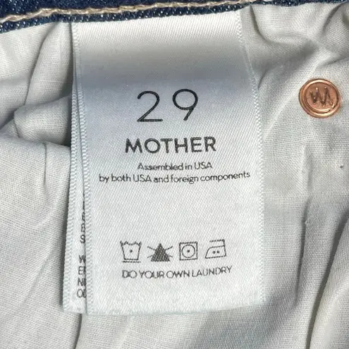 Mother The Stunner Ankle Step Fray Jeans sz 29 Helter Skelter skinny high