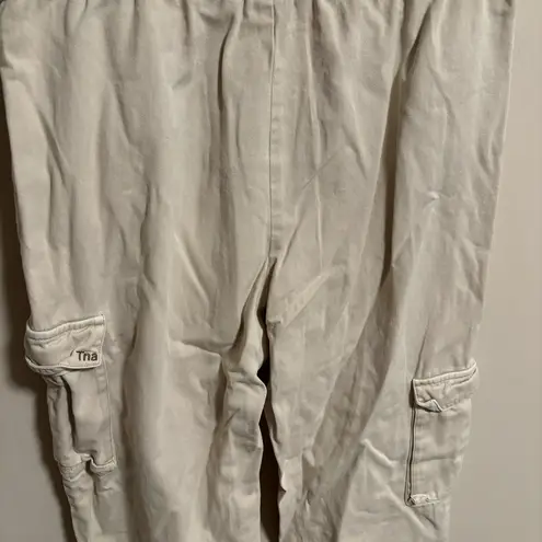 Aritzia TNA  Cargo Pants Flax Beige Tan- Size XL