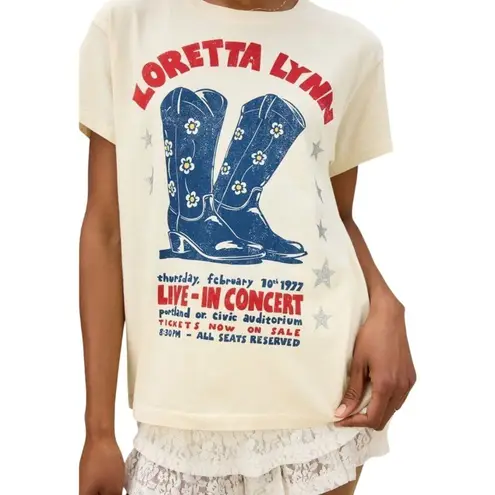 Daydreamer Loretta Lynn In Concert Tour Tee, Size M, New with Tag MSRP $85