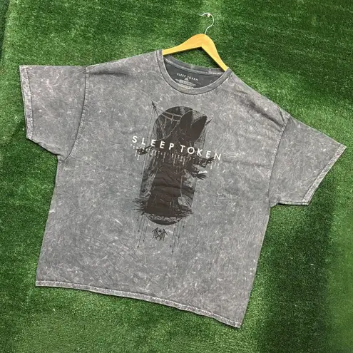 Sleep Token Take Me Back to Eden Rock Band Mineral Wash T-Shirt Size 3XL