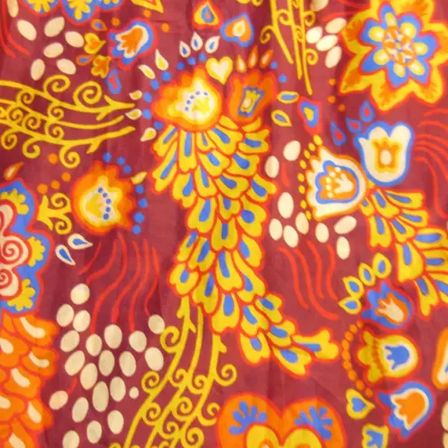 NWT La DoubleJ Gorgeous Maxi in Taranta Smocked Silk Voile Dress XS