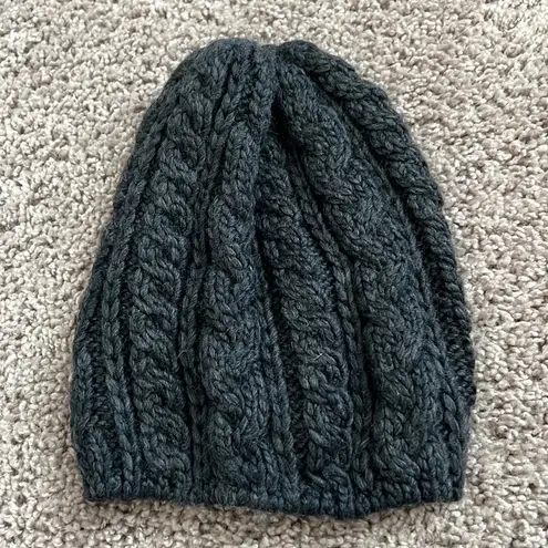 American Eagle  Grey Knitted Sweater Beanie