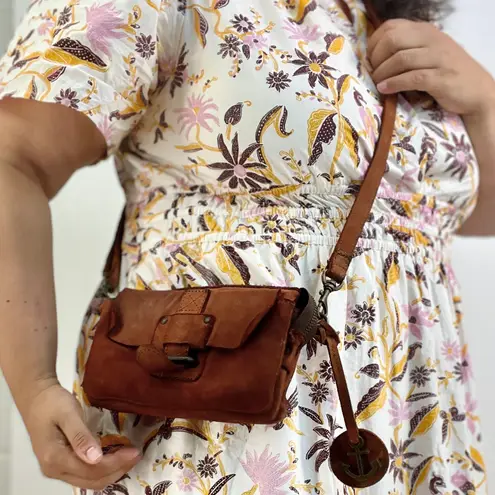 Harbour 2nd Luna Crossbody Leather Convertible Bag Brown Purse