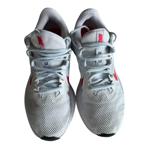 Nike  Downshifter 9 White and Red Women Sneakers Size 7